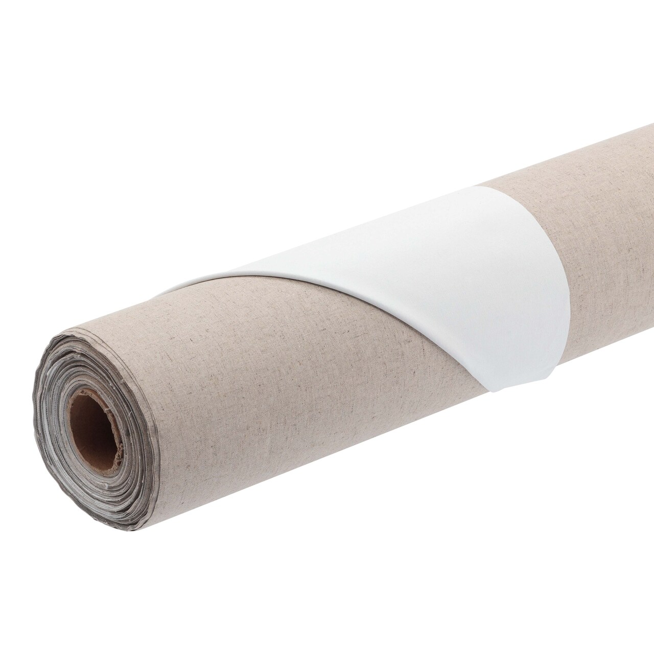 Centurion 11 oz. Acrylic Primed 100% Linen Canvas Roll, 84 inches x 30 Yards Double Primed Medium Weight with Even Surface Texture - Archival Ready to Stretch Linen Canvas Material for All Wet Media